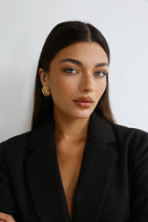 Sent With Love Earrings Gold